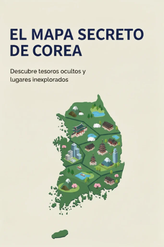 mapa secreto de corea